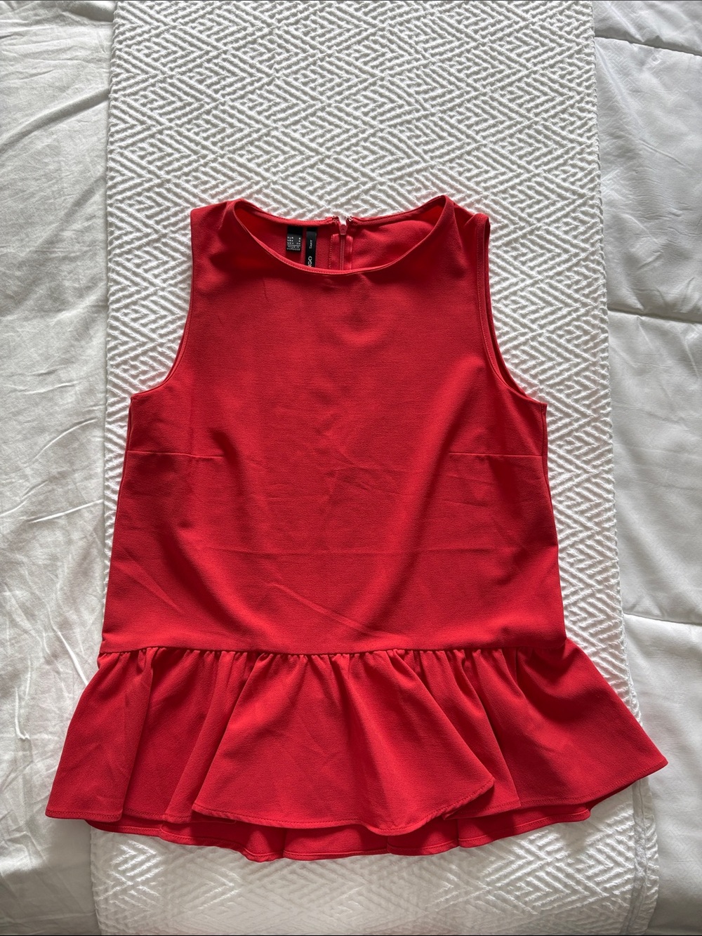 Mango Suit Peplum Top